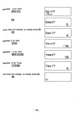 Preview for 79 page of Casio FX-6300G Owner'S Manual