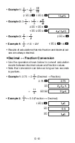 Preview for 14 page of Casio FX-820MS User Manual