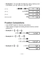 Preview for 10 page of Casio fx-82SX User Manual