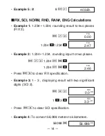 Preview for 16 page of Casio fx-82SX User Manual