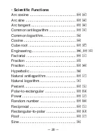 Preview for 22 page of Casio fx-82SX User Manual