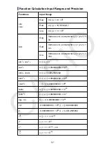 Preview for 58 page of Casio fx-82ZA PLUS User Manual