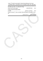 Preview for 63 page of Casio fx-82ZA PLUS User Manual