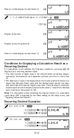 Preview for 13 page of Casio FX-83GT PLUS User Manual