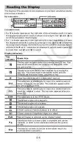 Preview for 5 page of Casio Fx-96SG User Manual