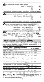 Preview for 17 page of Casio Fx-96SG User Manual