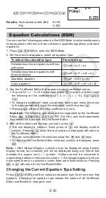 Preview for 21 page of Casio Fx-96SG User Manual