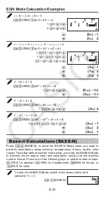 Preview for 22 page of Casio Fx-96SG User Manual