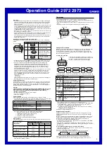 Preview for 4 page of Casio G-Shock GW-600DE-1V Operation Manual