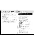 Preview for 4 page of Casio HT-3000 Operation Manual