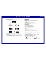 Preview for 4 page of Casio IDR-200 Operation Manual