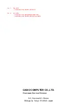 Preview for 34 page of Casio LK-120 Service Manual & Parts Manual