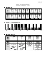 Preview for 6 page of Casio LK-125 Service Manual & Parts Manual