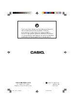 Preview for 43 page of Casio MA-170 User Manual