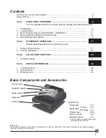 Preview for 2 page of Casio PCR 272 - Cabinet Design Cash Register User Manual