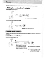 Preview for 74 page of Casio PCR-408 Operator'S Instruction Manual