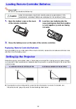 Preview for 10 page of Casio PRO LINE XJ-H2650 User Manual