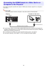 Preview for 13 page of Casio PRO LINE XJ-H2650 User Manual