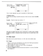 Preview for 23 page of Casio SF-4000 Operation Manual