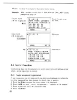 Preview for 49 page of Casio SF-4000 Operation Manual