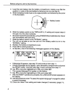 Preview for 4 page of Casio SF-4900ER User Manual