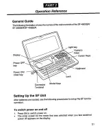 Preview for 23 page of Casio SF-4900ER User Manual