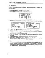 Preview for 50 page of Casio SF-4900ER User Manual