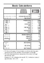 Preview for 22 page of Casio SP-100USNU User Manual