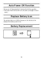 Preview for 23 page of Casio SP-100USNU User Manual