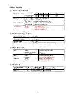 Preview for 3 page of Casio TE-100 Service Manual