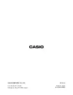 Preview for 228 page of Casio TE-7000S Programming Manual