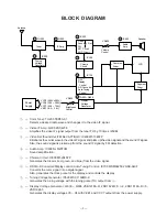 Preview for 3 page of Casio TV-350C Service Manual & Parts List