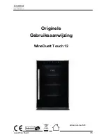 Preview for 76 page of Caso WineDuett Touch 12 Operating Manual