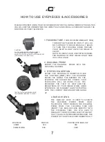 Preview for 7 page of cassini C-872EFS Operating Instructions Manual