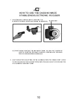 Preview for 10 page of cassini C-872EFS Operating Instructions Manual