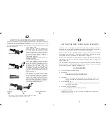 Preview for 3 page of cassini C-JRS Operating Instructions