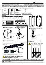 Preview for 5 page of Castaldi Lighting Plano 2801 Installation And Maintenance Sheet