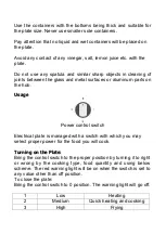 Preview for 47 page of Cata GHI 6104 BK /A Installation, Use And Maintenance Instructions