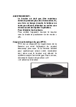 Preview for 120 page of Cata GHI 6104 BK /A Installation, Use And Maintenance Instructions