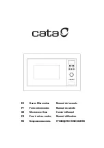 Cata MC 28 D Owner'S Manual preview