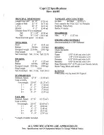 Preview for 7 page of Catalina Capri 22 Owner'S Manual