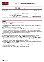 Preview for 1 page of CaterChef 208.072 Quick Start Manual