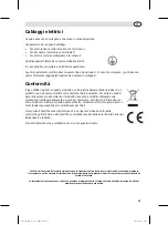 Preview for 31 page of Caterlite CK670 Instruction Manual