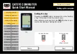 Preview for 10 page of Cateye COMMUTER CC-COM10W Quick Start Manual