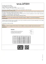 Preview for 20 page of CATU AFG-1 Instructions For Use Manual