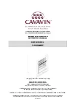 Cavavin C-050WDZ Instruction Manual preview