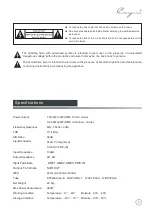 Preview for 5 page of Cayin CS-100A User Manual