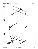 Preview for 2 page of CB2 RECLUSE Assembly Instructions