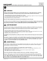 Preview for 2 page of CB2 SERPENT Assembly Instructions