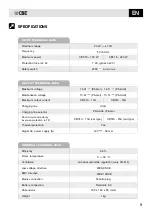 Preview for 9 page of CBE CB 510 User Manual